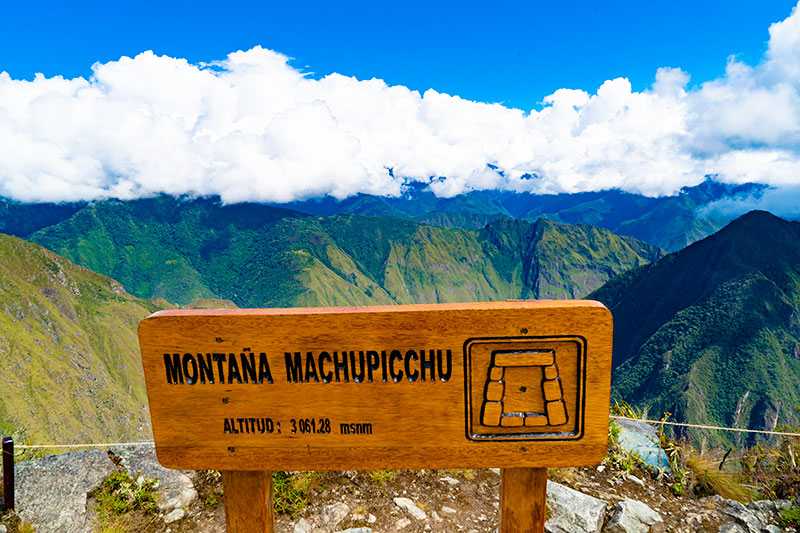 Montaña Machu Picchu