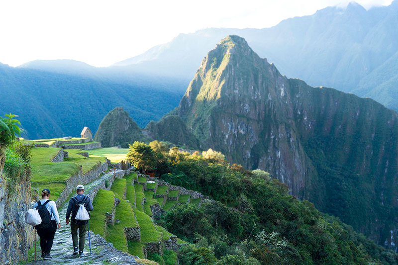 Caminhando pela Trilha Inca até Machu Picchu