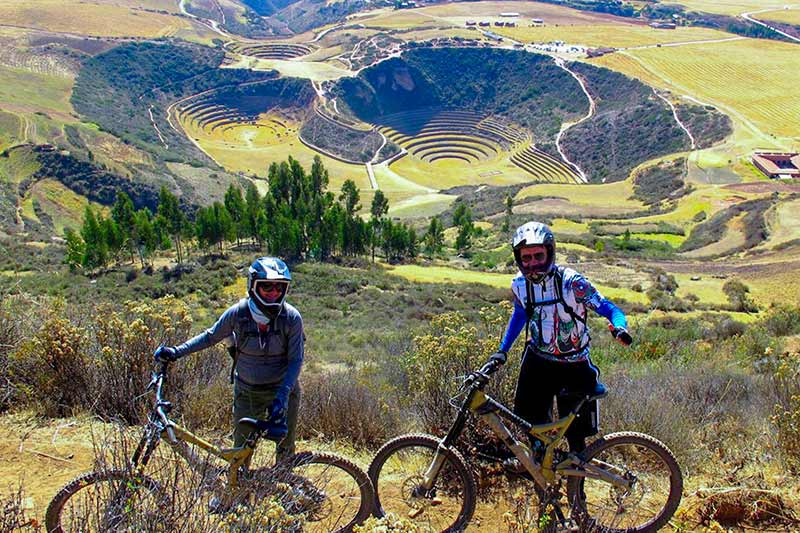 Touring the Sacred Valley on bicycles