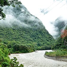 El río Vilcanota, vital para el Camino Inca y el Valle Sagrado