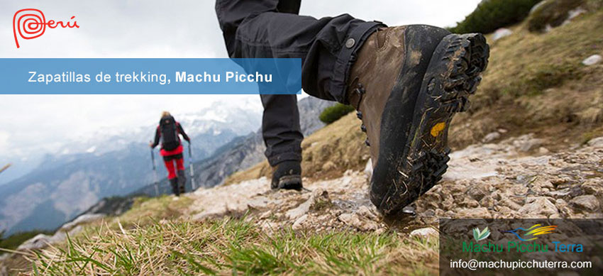 zapatillas de trekking necesarios para machu picchu